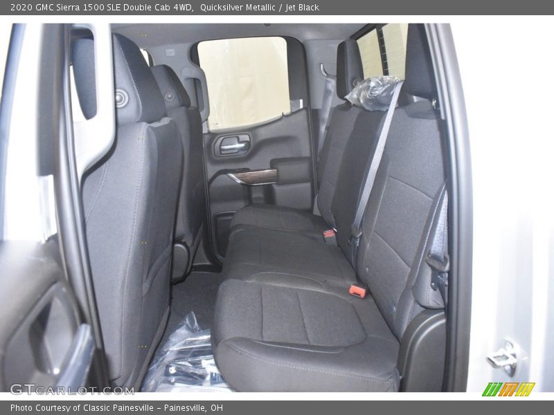 Quicksilver Metallic / Jet Black 2020 GMC Sierra 1500 SLE Double Cab 4WD