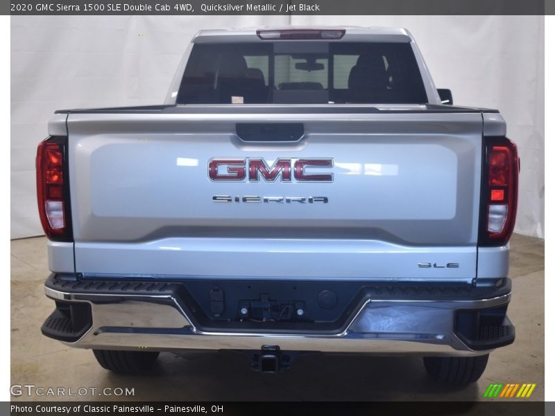 Quicksilver Metallic / Jet Black 2020 GMC Sierra 1500 SLE Double Cab 4WD
