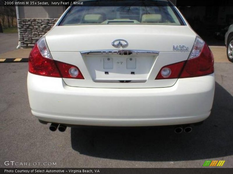 Ivory Pearl / Wheat 2006 Infiniti M 35x Sedan