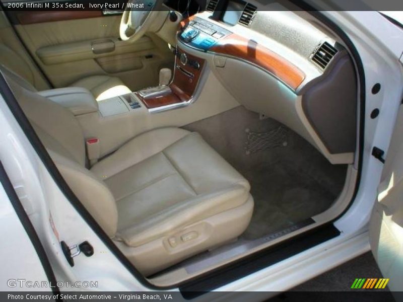 Ivory Pearl / Wheat 2006 Infiniti M 35x Sedan