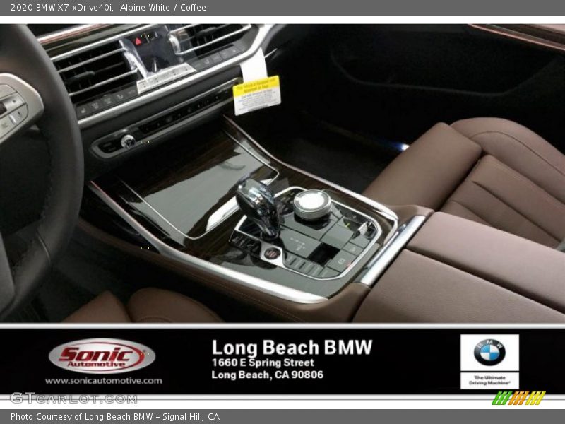 Alpine White / Coffee 2020 BMW X7 xDrive40i