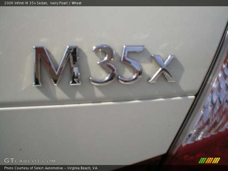 Ivory Pearl / Wheat 2006 Infiniti M 35x Sedan