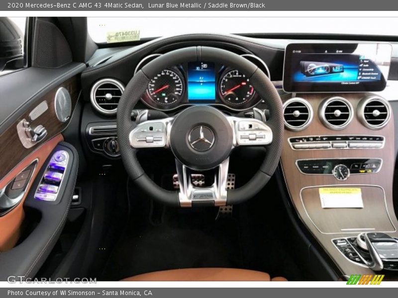 Dashboard of 2020 C AMG 43 4Matic Sedan