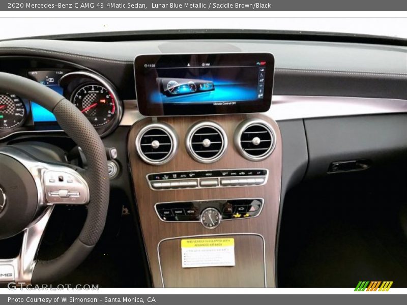 Controls of 2020 C AMG 43 4Matic Sedan