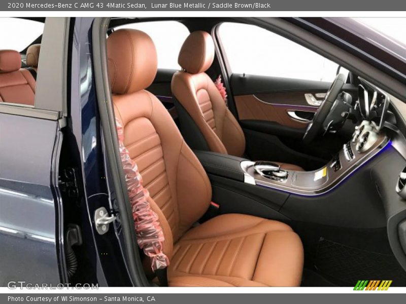 Front Seat of 2020 C AMG 43 4Matic Sedan