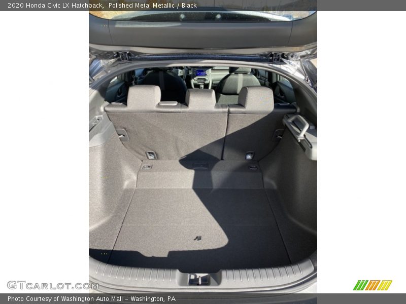 Polished Metal Metallic / Black 2020 Honda Civic LX Hatchback