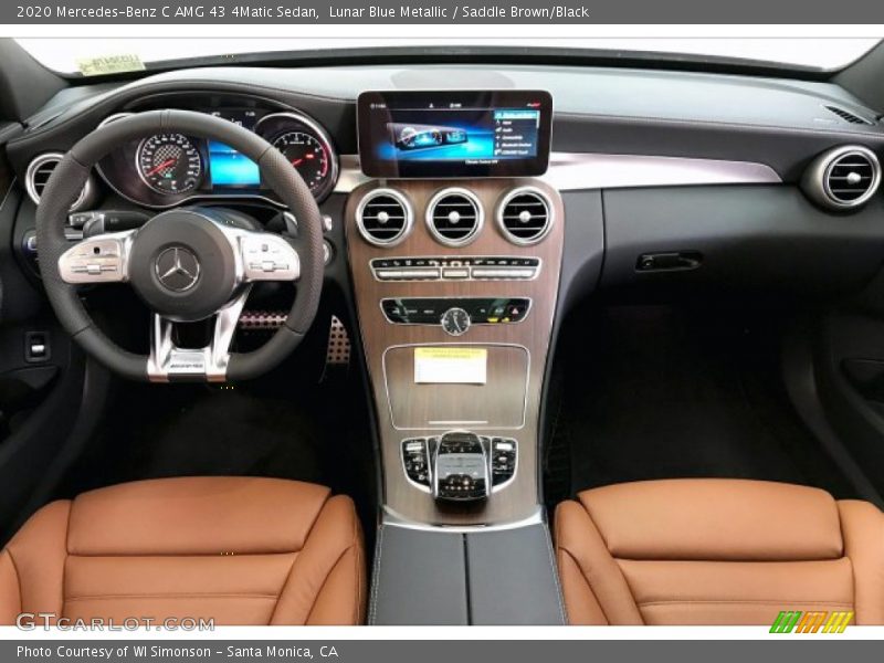 Dashboard of 2020 C AMG 43 4Matic Sedan