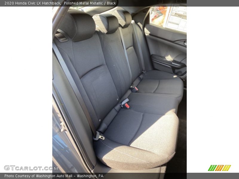 Polished Metal Metallic / Black 2020 Honda Civic LX Hatchback