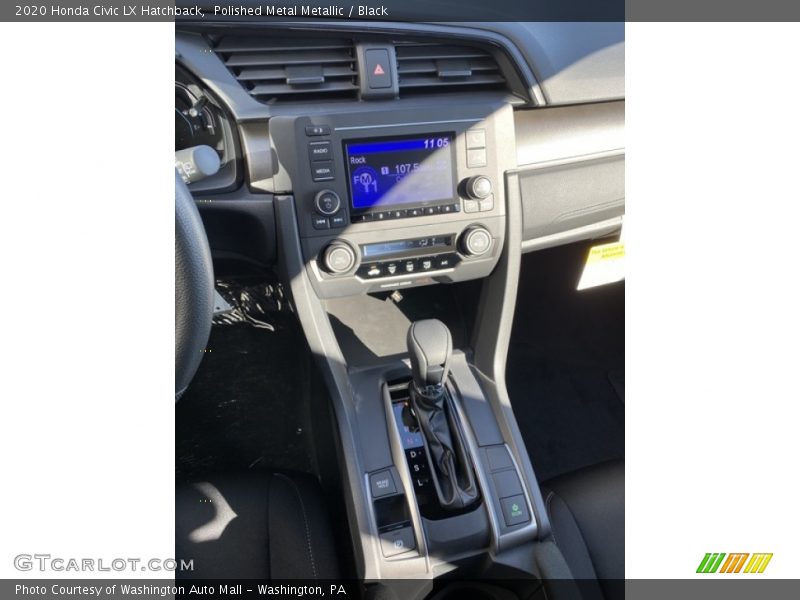 Polished Metal Metallic / Black 2020 Honda Civic LX Hatchback