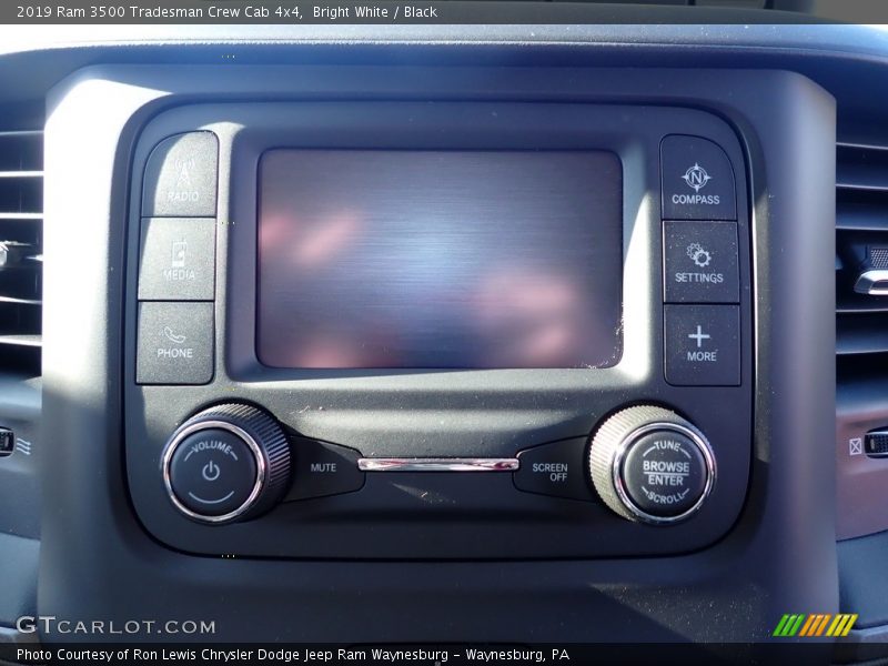 Bright White / Black 2019 Ram 3500 Tradesman Crew Cab 4x4