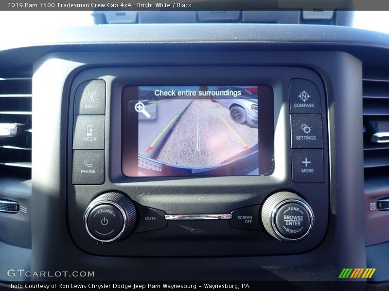 Bright White / Black 2019 Ram 3500 Tradesman Crew Cab 4x4