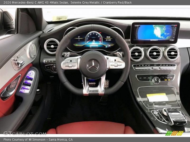 Dashboard of 2020 C AMG 43 4Matic Sedan