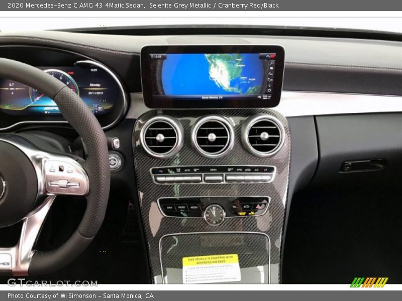 Controls of 2020 C AMG 43 4Matic Sedan