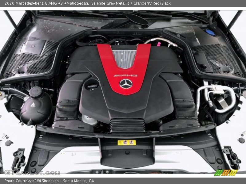  2020 C AMG 43 4Matic Sedan Engine - 3.0 Liter AMG biturbo DOHC 24-Valve VVT V6