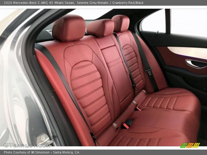 Rear Seat of 2020 C AMG 43 4Matic Sedan