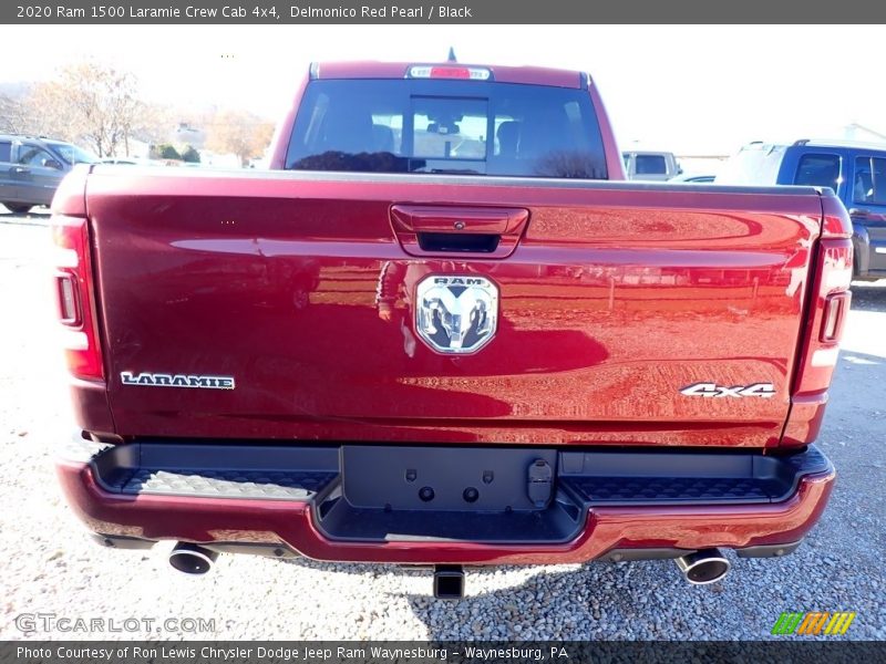 Delmonico Red Pearl / Black 2020 Ram 1500 Laramie Crew Cab 4x4