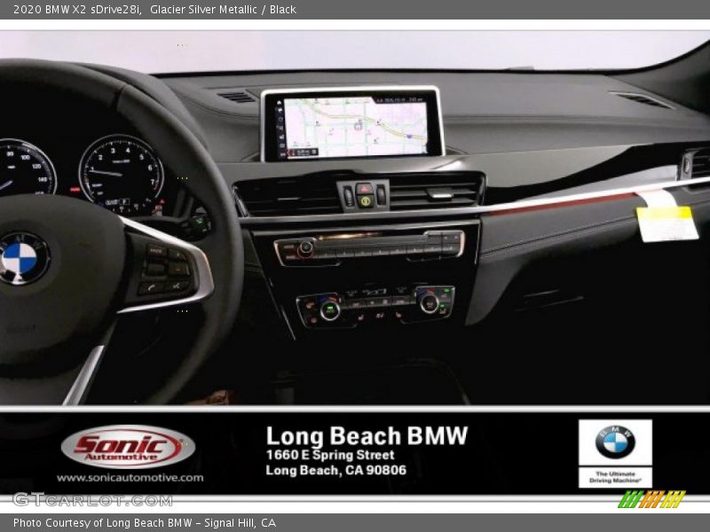 Glacier Silver Metallic / Black 2020 BMW X2 sDrive28i