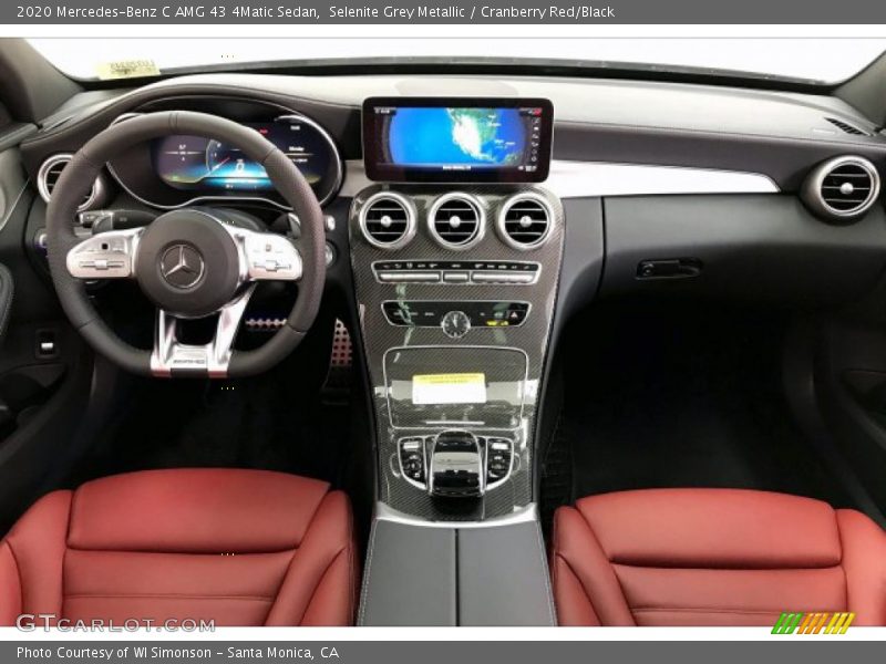 Dashboard of 2020 C AMG 43 4Matic Sedan