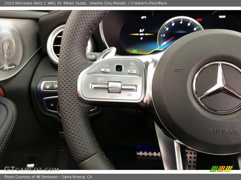  2020 C AMG 43 4Matic Sedan Steering Wheel