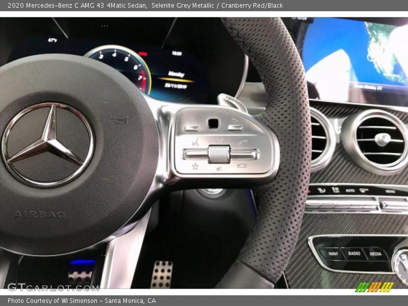  2020 C AMG 43 4Matic Sedan Steering Wheel