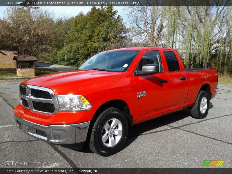 Flame Red / Black/Diesel Gray 2019 Ram 1500 Classic Tradesman Quad Cab