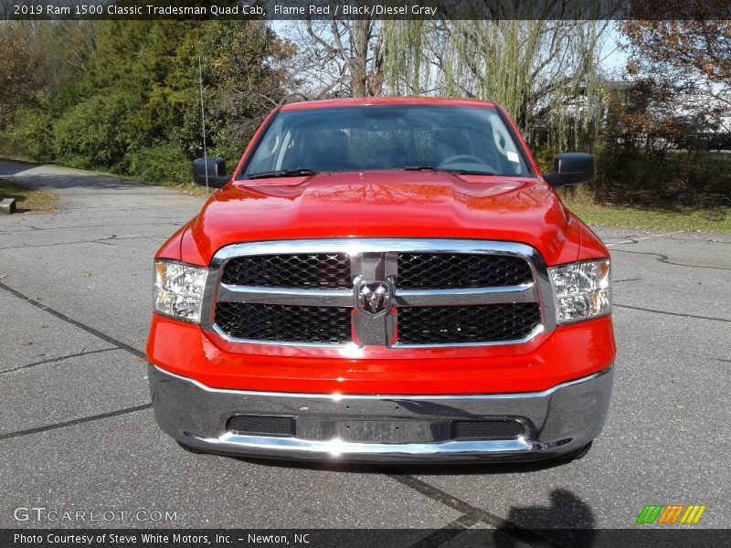 Flame Red / Black/Diesel Gray 2019 Ram 1500 Classic Tradesman Quad Cab