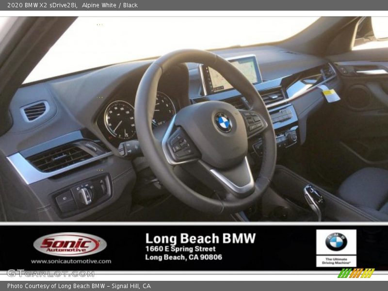 Alpine White / Black 2020 BMW X2 sDrive28i