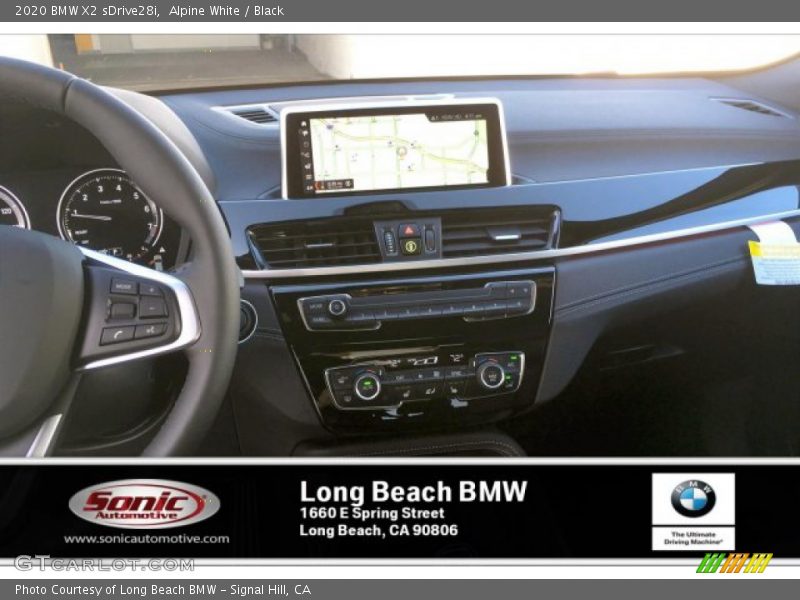 Alpine White / Black 2020 BMW X2 sDrive28i