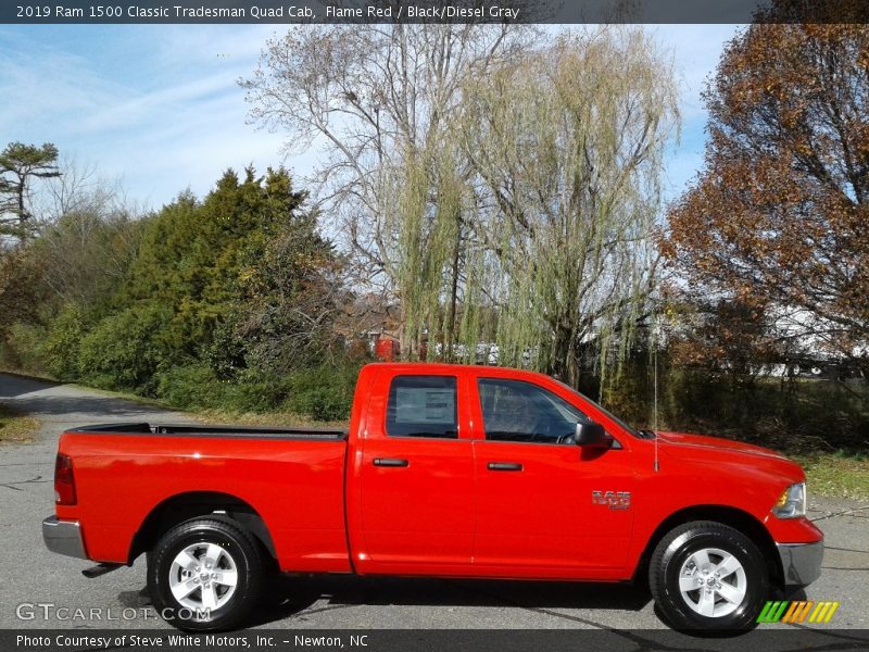 Flame Red / Black/Diesel Gray 2019 Ram 1500 Classic Tradesman Quad Cab
