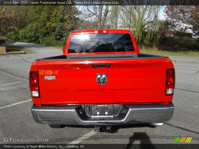 Flame Red / Black/Diesel Gray 2019 Ram 1500 Classic Tradesman Quad Cab