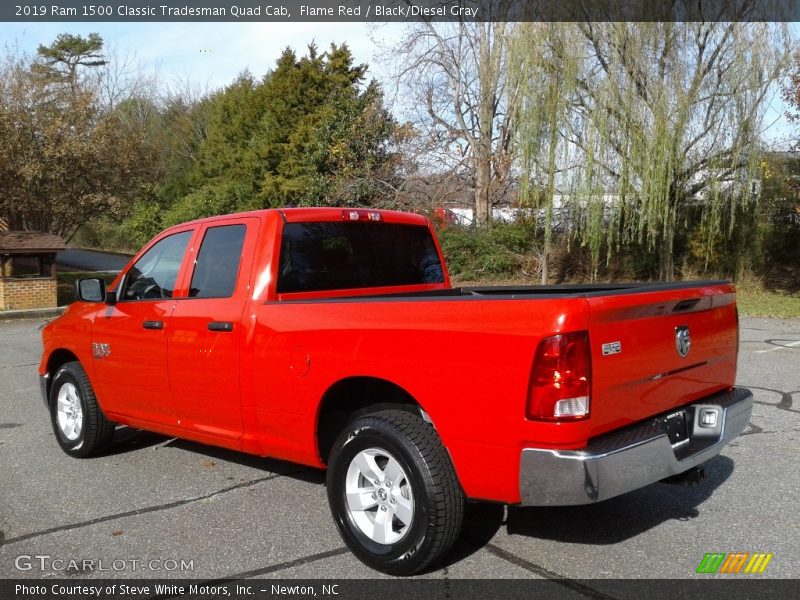 Flame Red / Black/Diesel Gray 2019 Ram 1500 Classic Tradesman Quad Cab