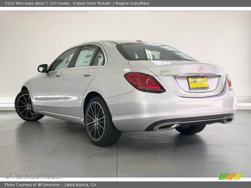 Iridium Silver Metallic / Magma Gray/Black 2020 Mercedes-Benz C 300 Sedan