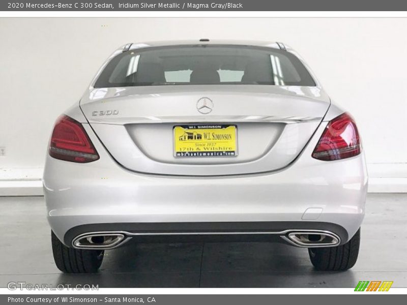 Iridium Silver Metallic / Magma Gray/Black 2020 Mercedes-Benz C 300 Sedan