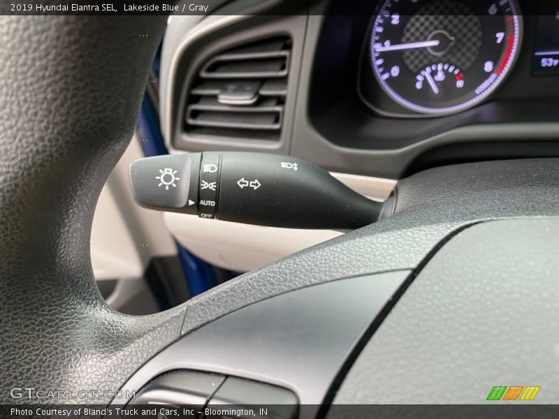 Lakeside Blue / Gray 2019 Hyundai Elantra SEL