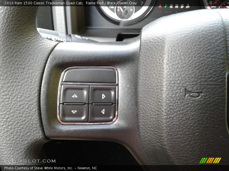 Flame Red / Black/Diesel Gray 2019 Ram 1500 Classic Tradesman Quad Cab