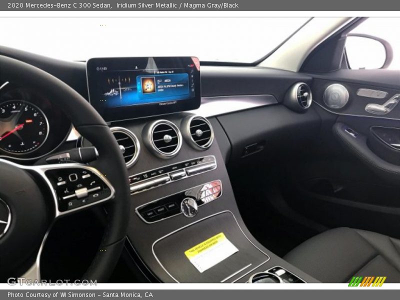 Iridium Silver Metallic / Magma Gray/Black 2020 Mercedes-Benz C 300 Sedan