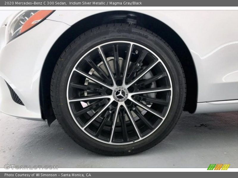 Iridium Silver Metallic / Magma Gray/Black 2020 Mercedes-Benz C 300 Sedan