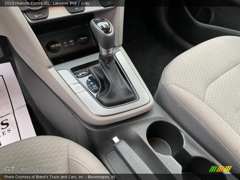 Lakeside Blue / Gray 2019 Hyundai Elantra SEL