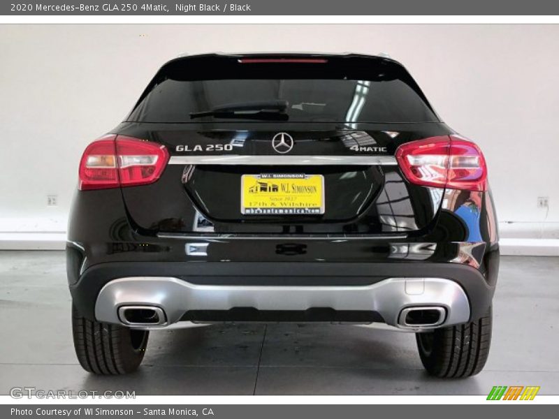 Night Black / Black 2020 Mercedes-Benz GLA 250 4Matic