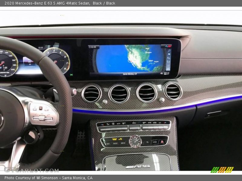 Controls of 2020 E 63 S AMG 4Matic Sedan