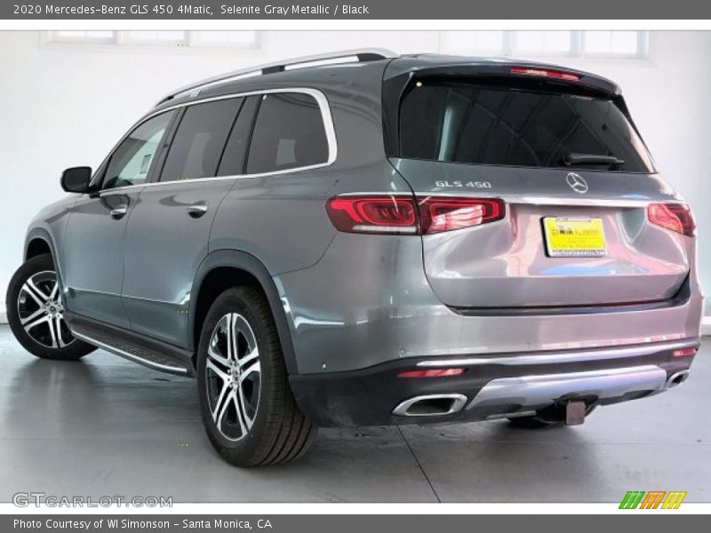 Selenite Gray Metallic / Black 2020 Mercedes-Benz GLS 450 4Matic