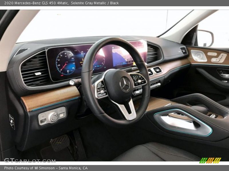 Selenite Gray Metallic / Black 2020 Mercedes-Benz GLS 450 4Matic