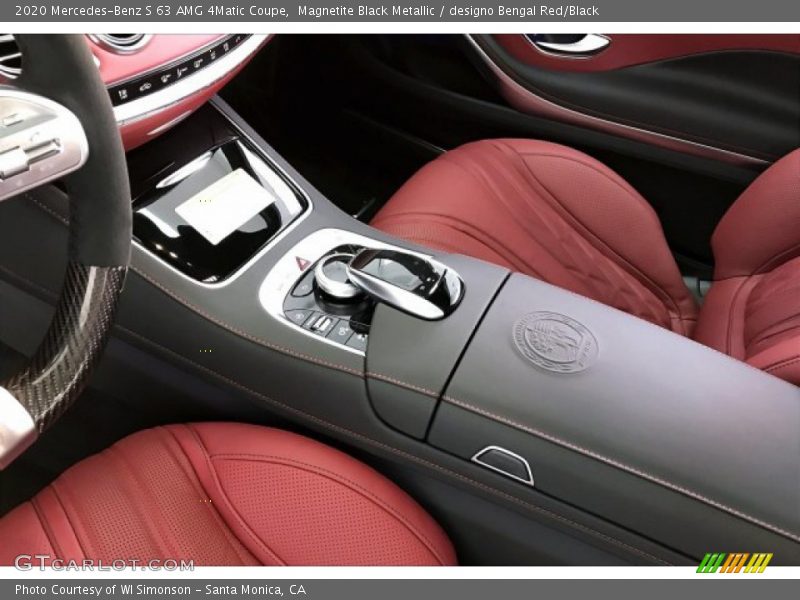 Magnetite Black Metallic / designo Bengal Red/Black 2020 Mercedes-Benz S 63 AMG 4Matic Coupe
