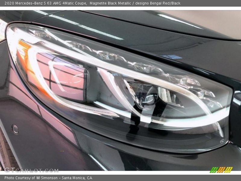 Magnetite Black Metallic / designo Bengal Red/Black 2020 Mercedes-Benz S 63 AMG 4Matic Coupe