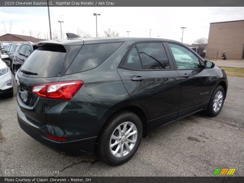 Nightfall Gray Metallic / Ash Gray 2020 Chevrolet Equinox LS