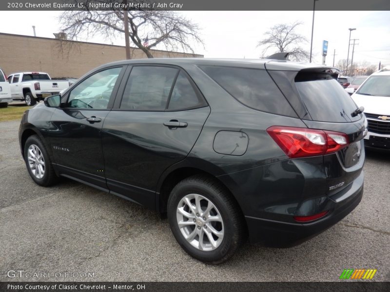 Nightfall Gray Metallic / Ash Gray 2020 Chevrolet Equinox LS