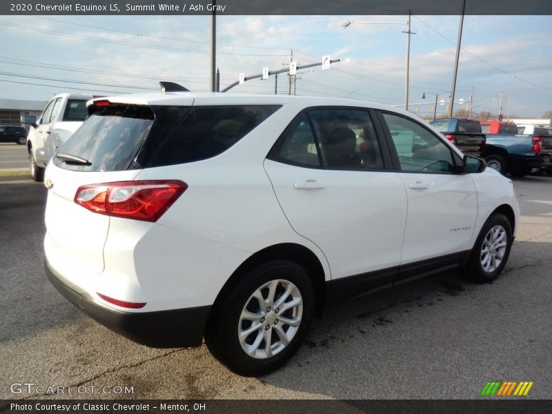 Summit White / Ash Gray 2020 Chevrolet Equinox LS