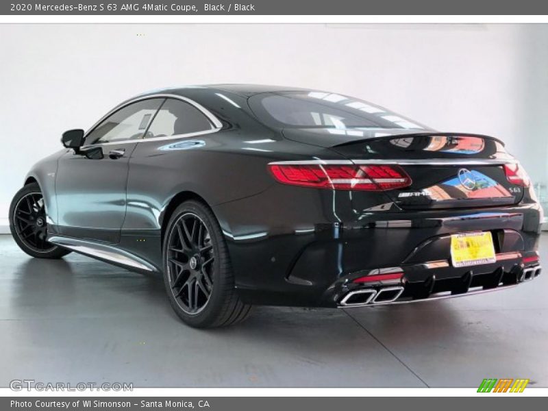 Black / Black 2020 Mercedes-Benz S 63 AMG 4Matic Coupe