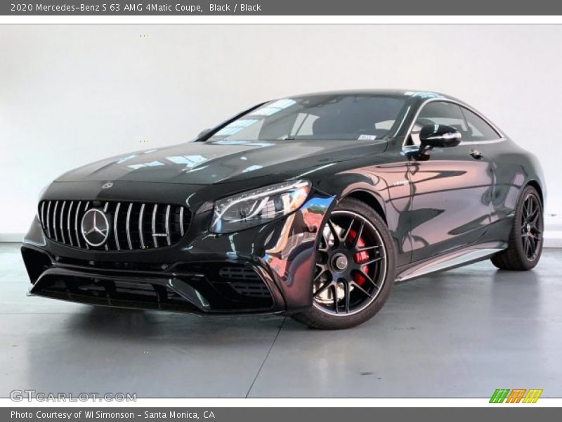 Front 3/4 View of 2020 S 63 AMG 4Matic Coupe