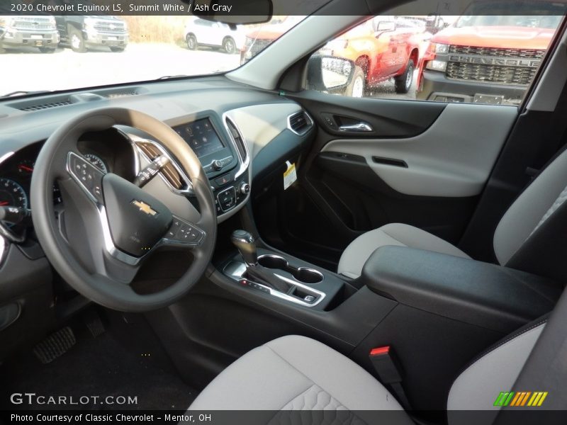 Summit White / Ash Gray 2020 Chevrolet Equinox LS